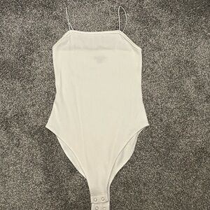 Kids Cream One Piece Swimsuit